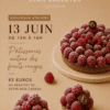 cours autour des fruits rouges  13 juin de 13h à 16h